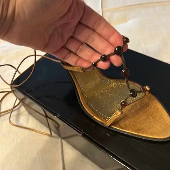 Italian gladiator high heeled shoes - Picture 10 of 12